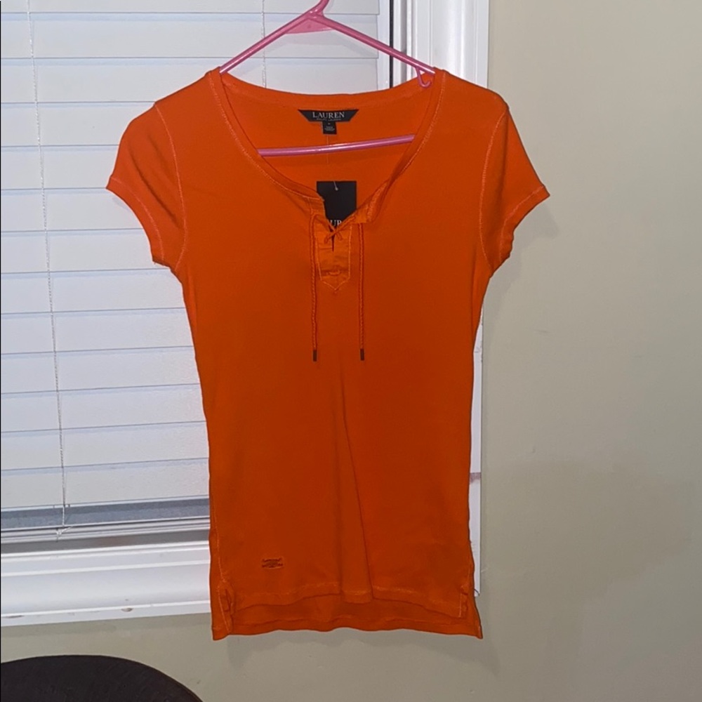 Ralph Lauren orange top